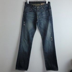 Monarchy Atalier straight leg jean Sz 30 Mens Distressed